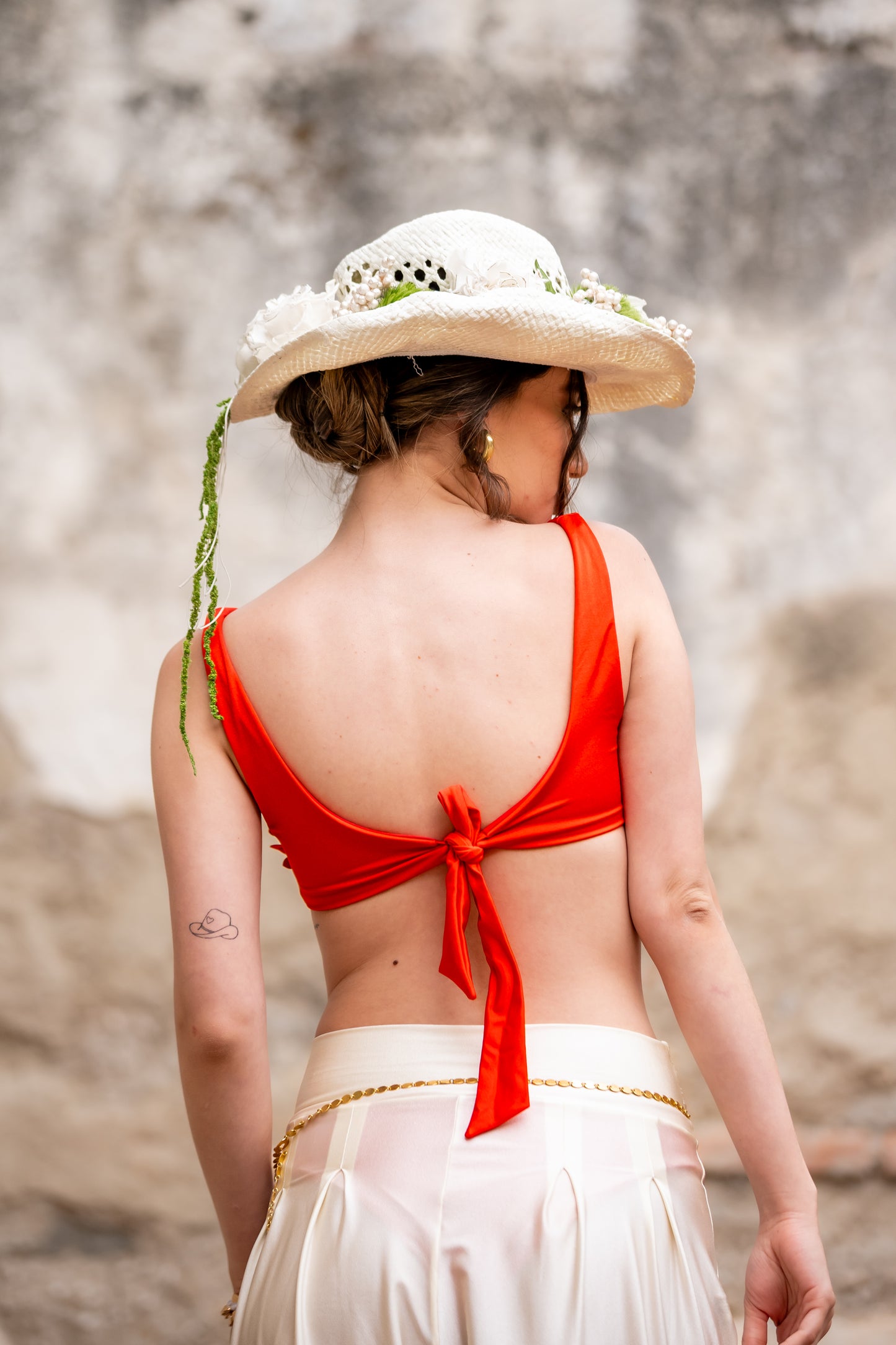 Halter Top ANCORA Aúlea Red