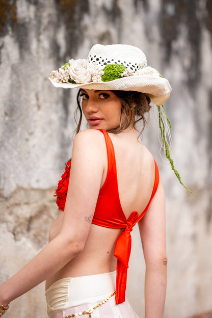 Halter Top ANCORA Aúlea Red
