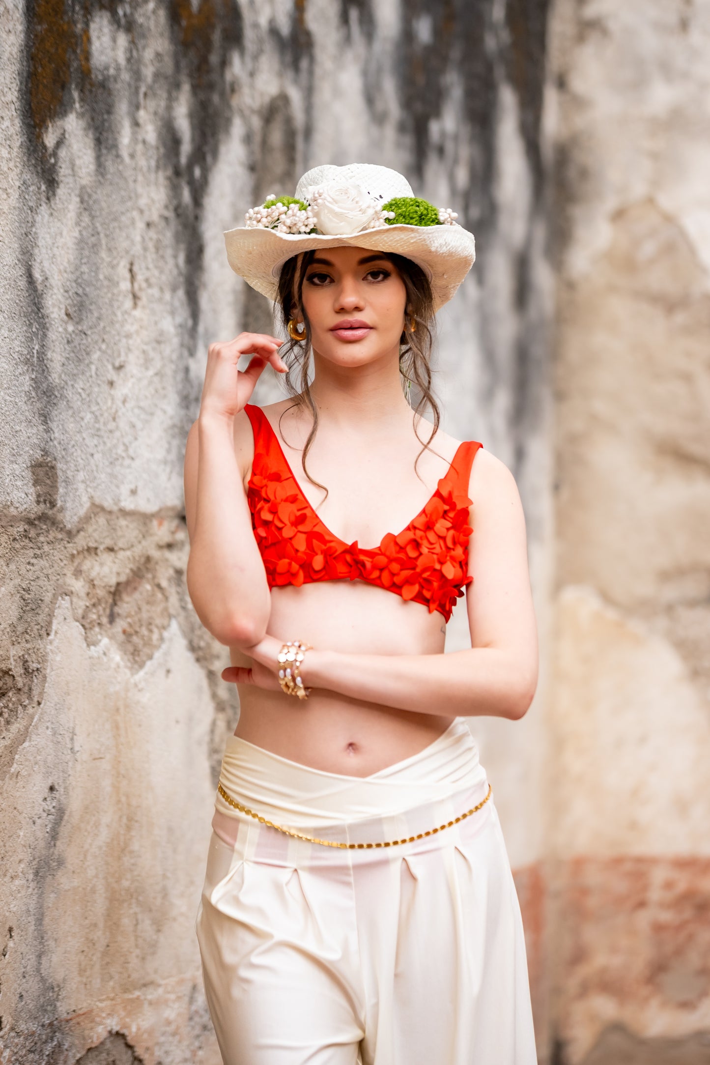 Halter Top ANCORA Aúlea Red