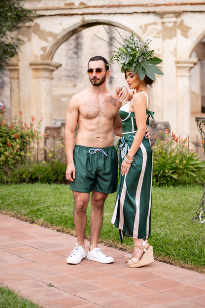 ANKLE Beach Cover-up - Kaena Green
