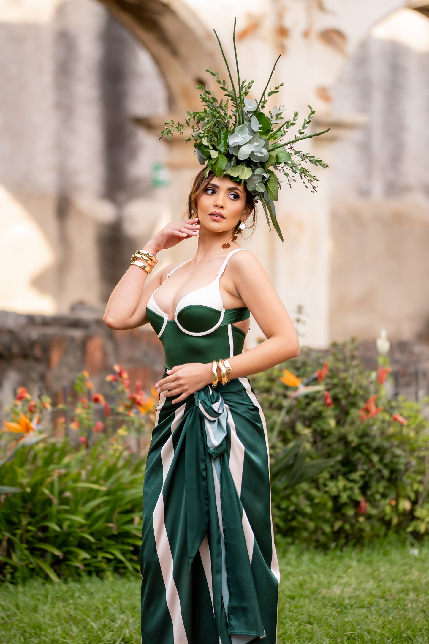 Traje de baño ANCORA - Kaire Green