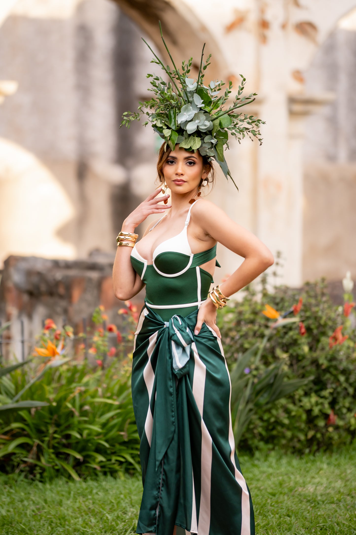 Traje de baño ANCORA - Kaire Green