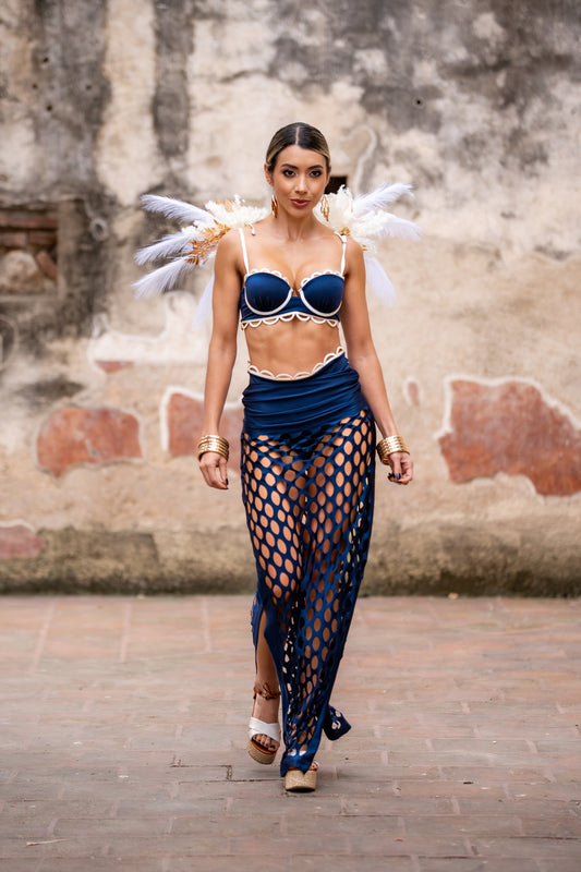 TOP underwire bra ANCORA Nacaré Azul Navy