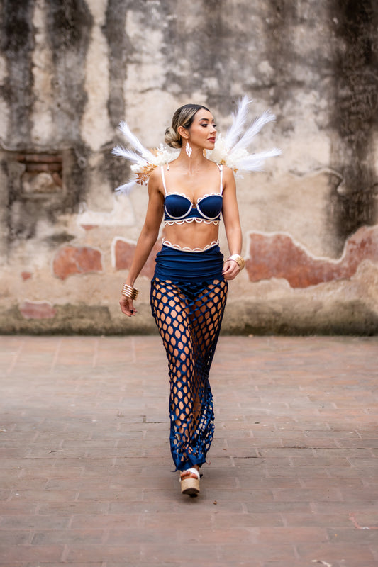 TOP underwire bra ANCORA Nacaré Azul Navy