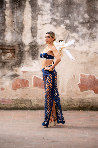 TOP underwire bra ANCORA Nacaré Azul Navy