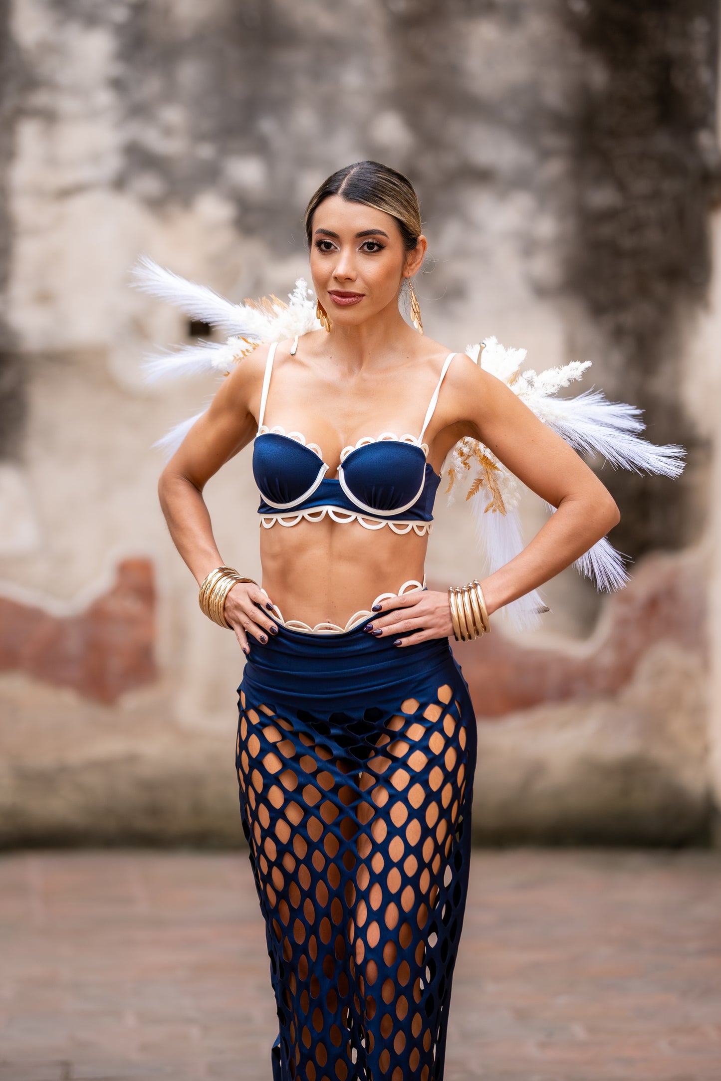 TOP underwire bra ANCORA Nacaré Azul Navy