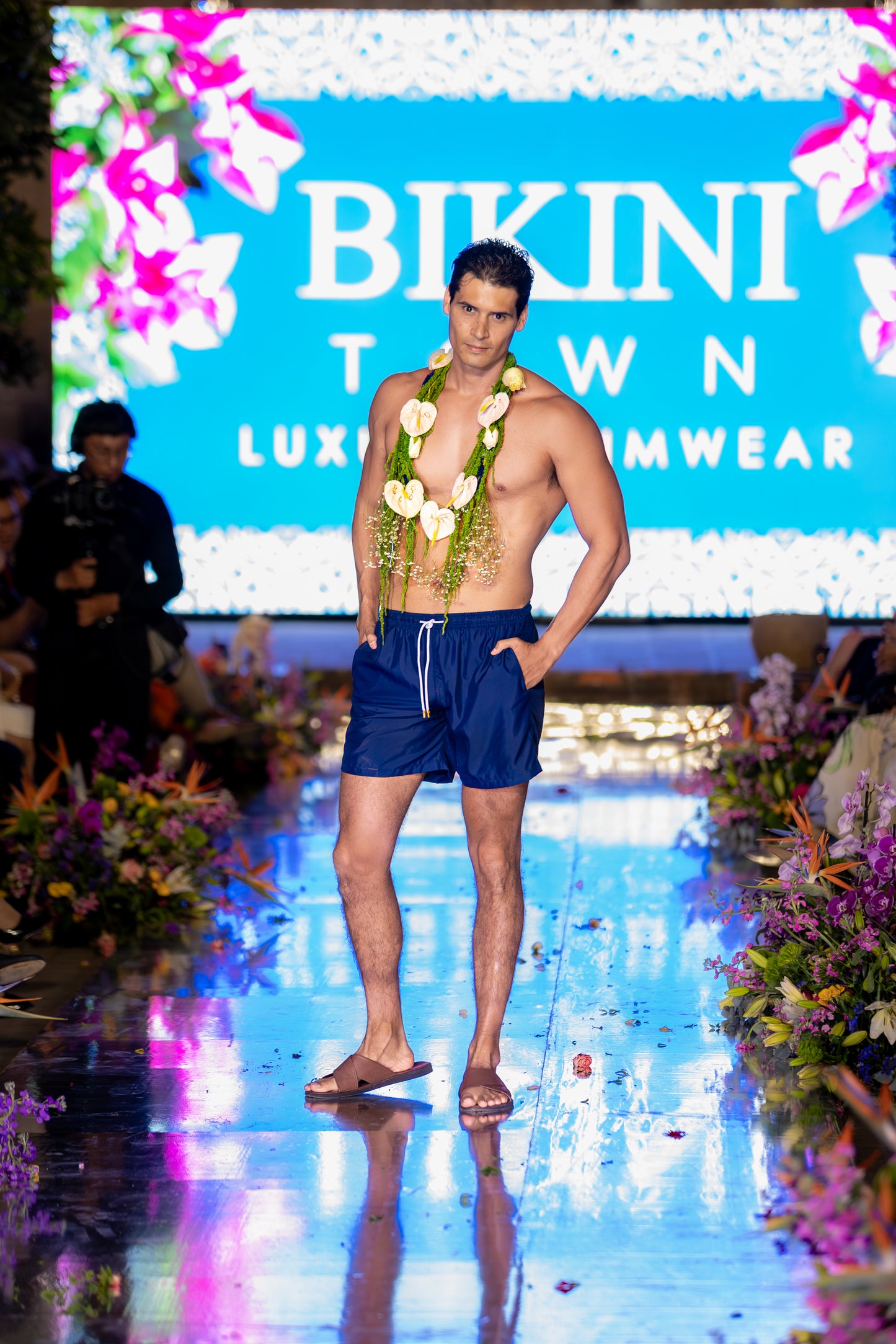 Men's Swim Trunks ANCORA The Basic Navy Trunk