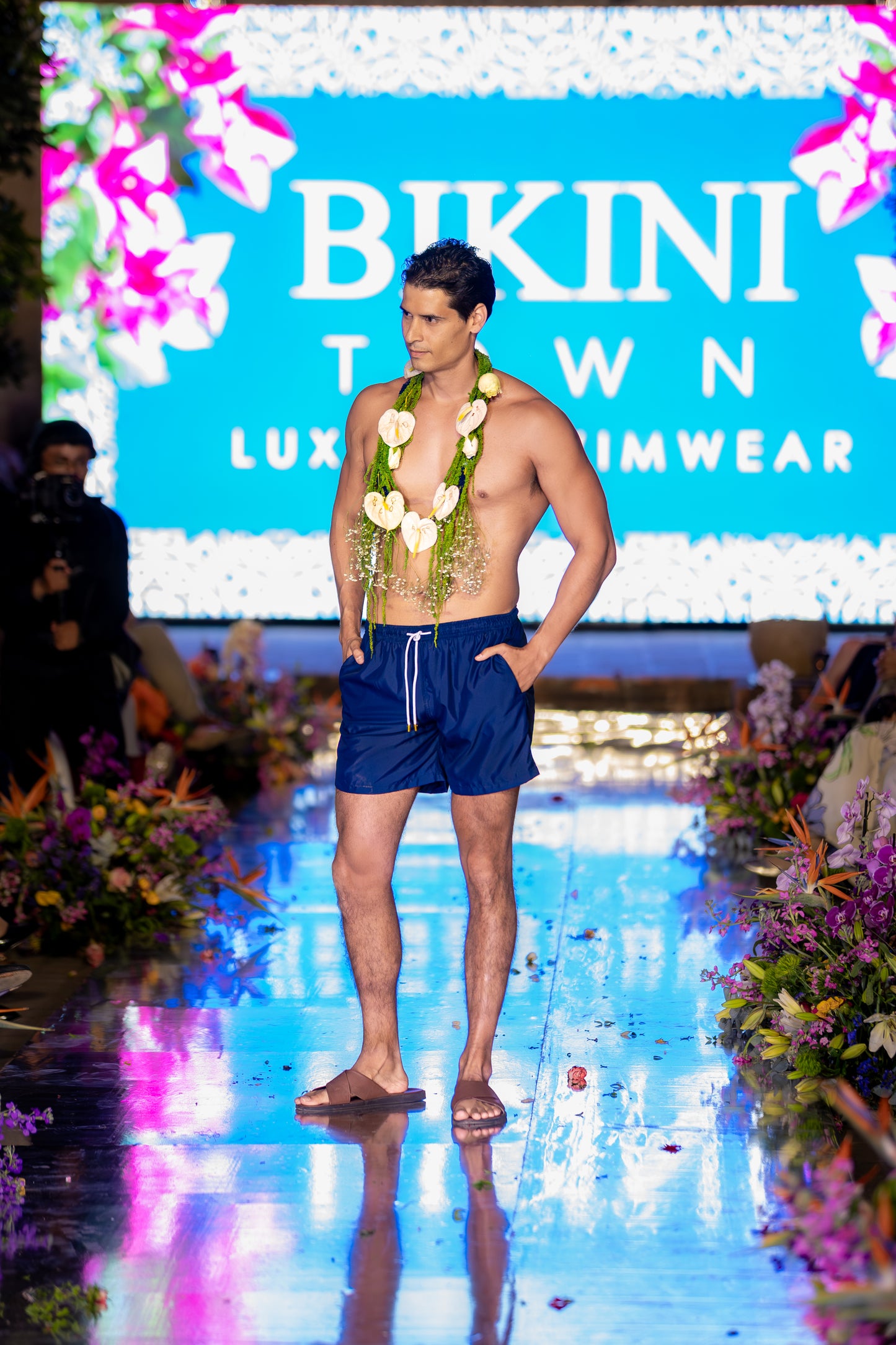 Men's Swim Trunks ANCORA The Basic Navy Trunk
