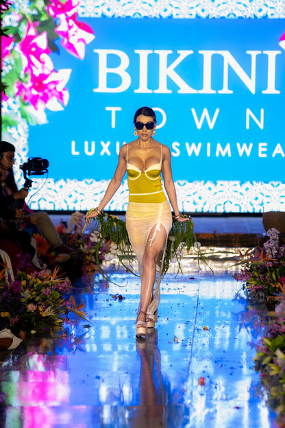 ANCORA swimsuit - Kairé Dark Yellow