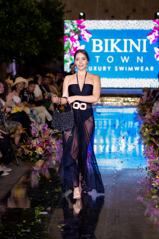 Salida de baño ANCORA The Sprinkled Black