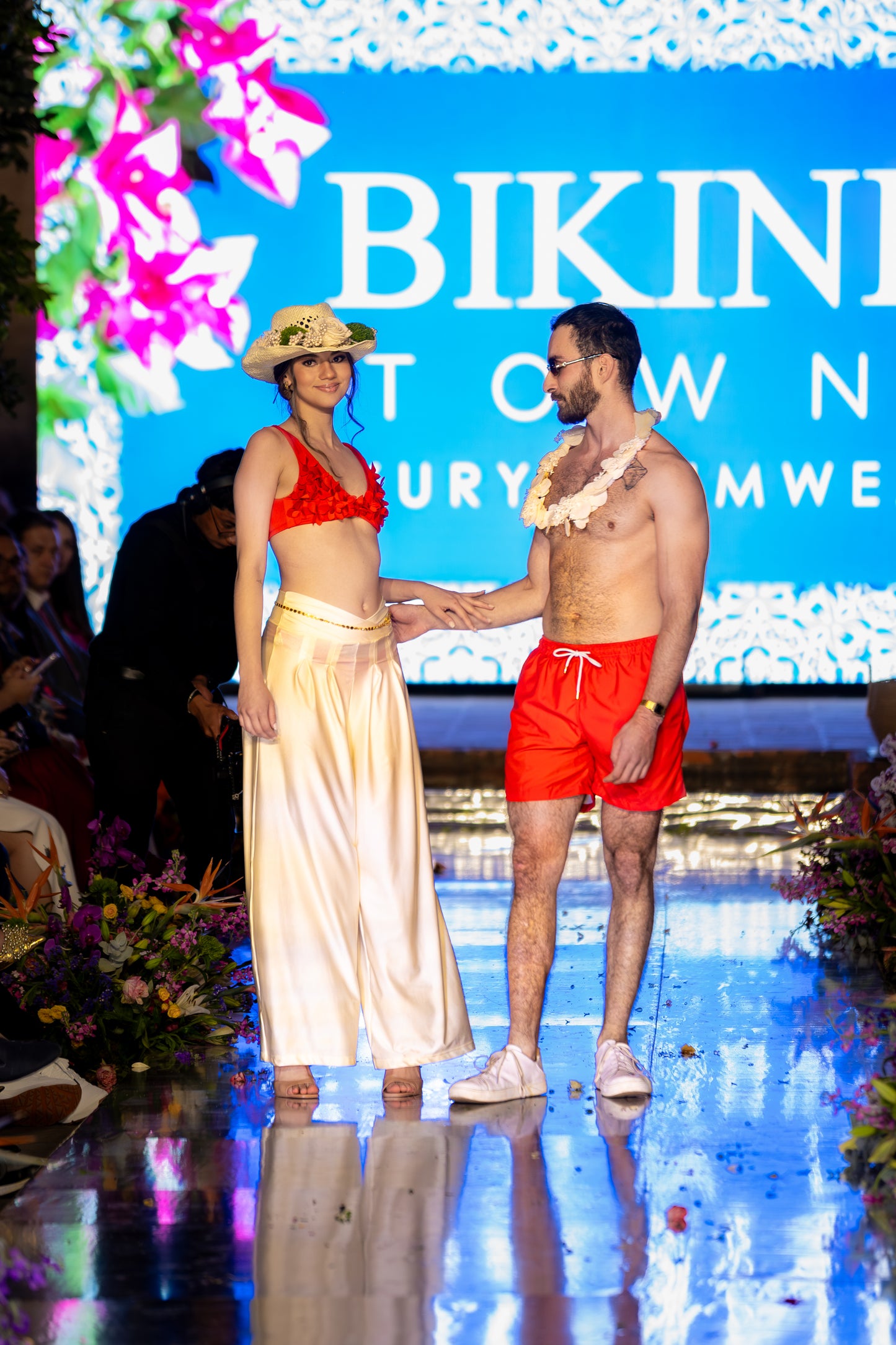 Swim Trunks ANCORA The Calypso Trunk Red