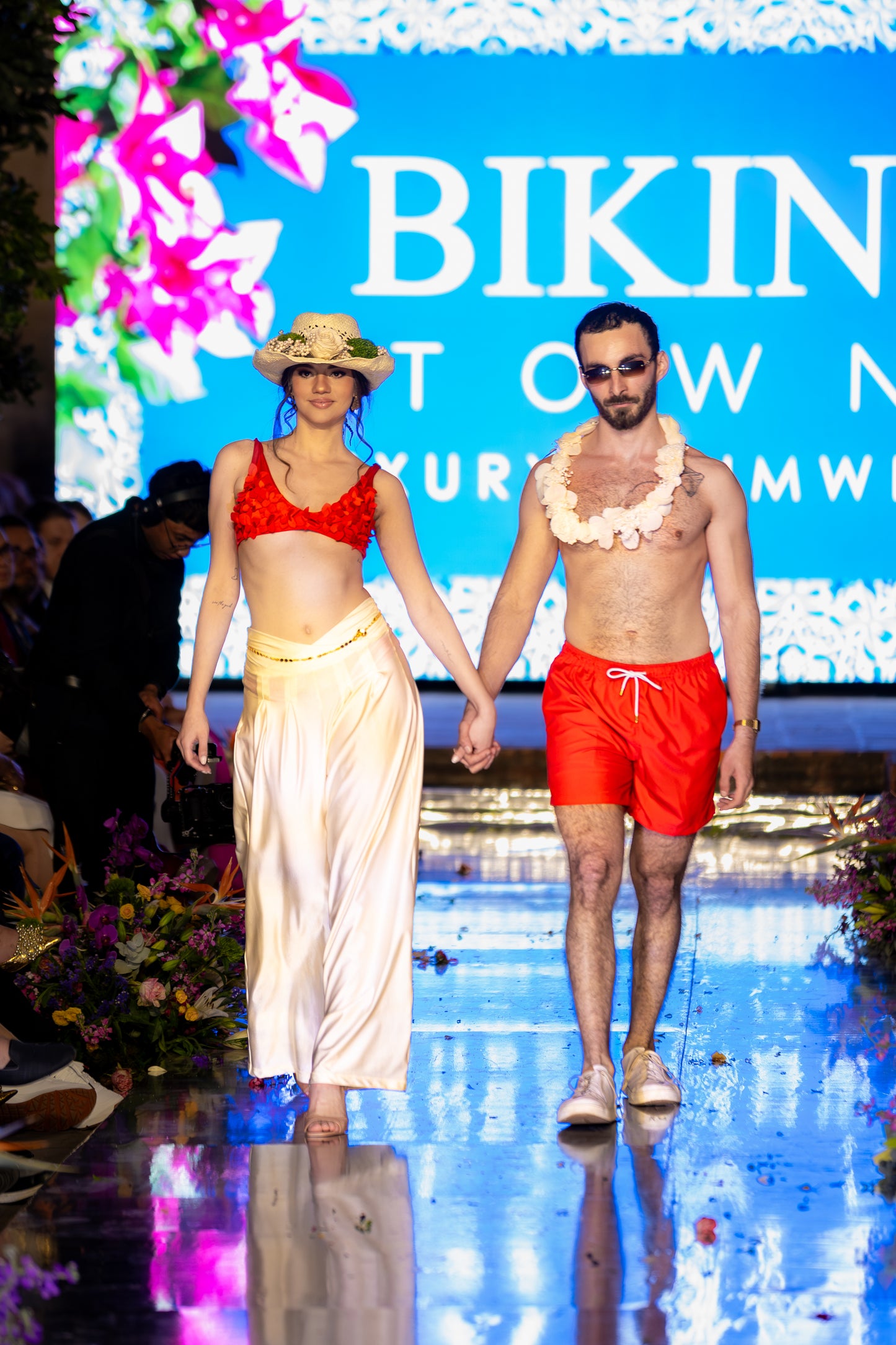 Swim Trunks ANCORA The Calypso Trunk Red