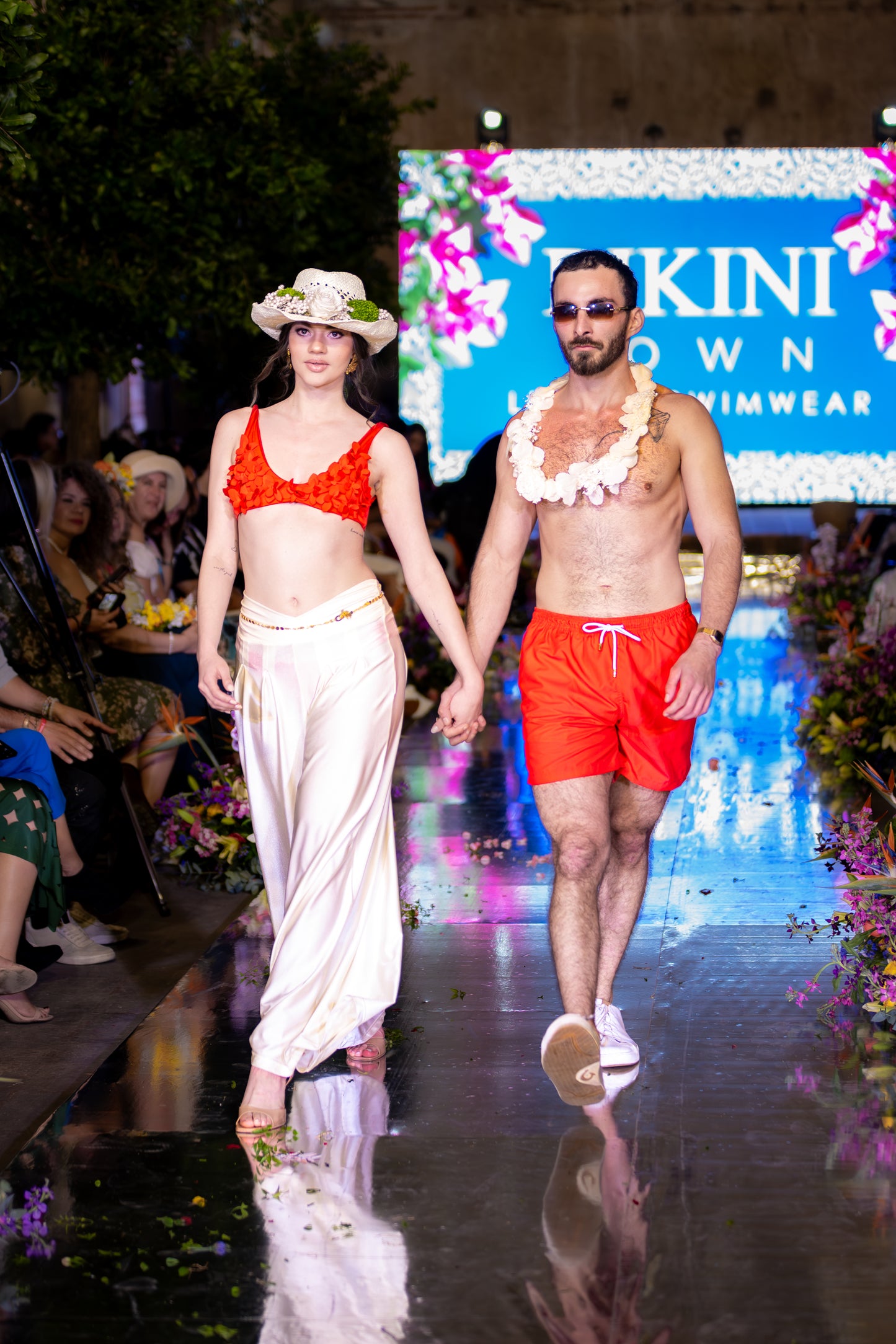 Swim Trunks ANCORA The Calypso Trunk Red