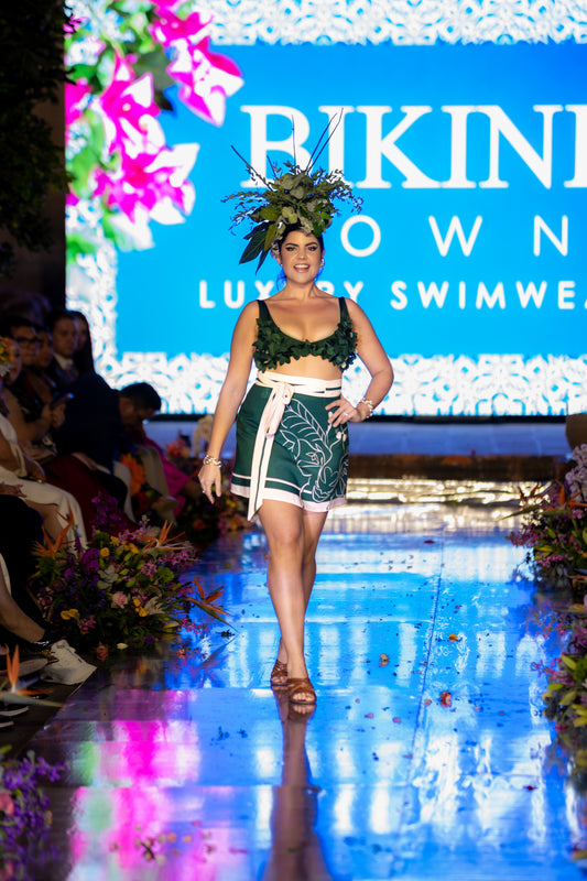 TOP Halter ANCORA Aúlea Green