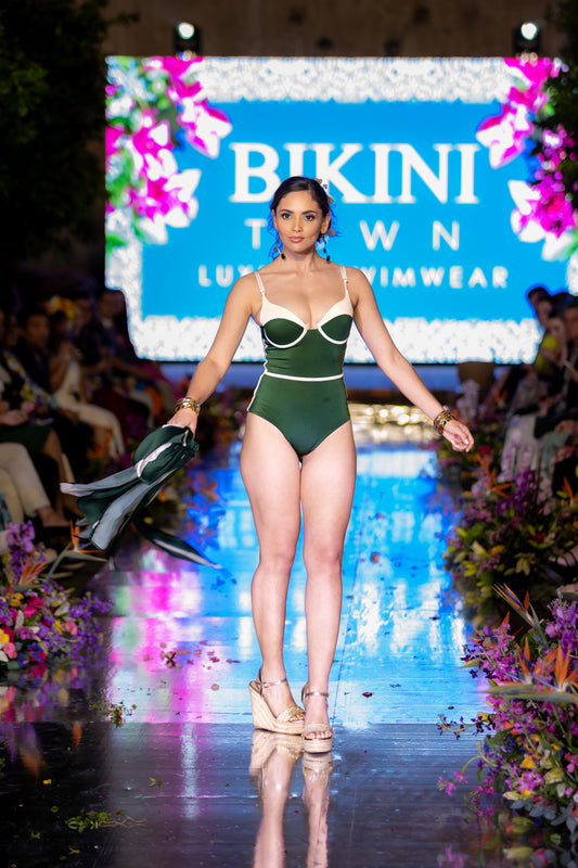Traje de baño ANCORA - Kaire Green