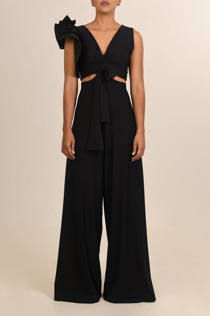 Margareth Black Jumpsuit - Paula Triviño