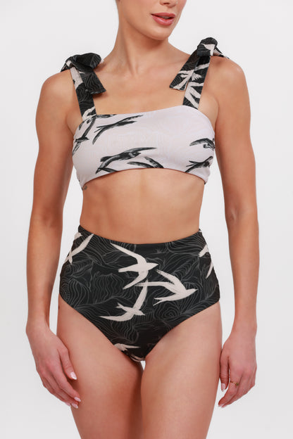 PRAIA Rohi Black Halter Top