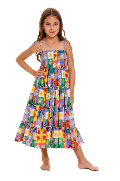 Agua Bendita Malika Naif Dress - Girls