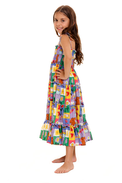 Agua Bendita Malika Naif Dress - Girls