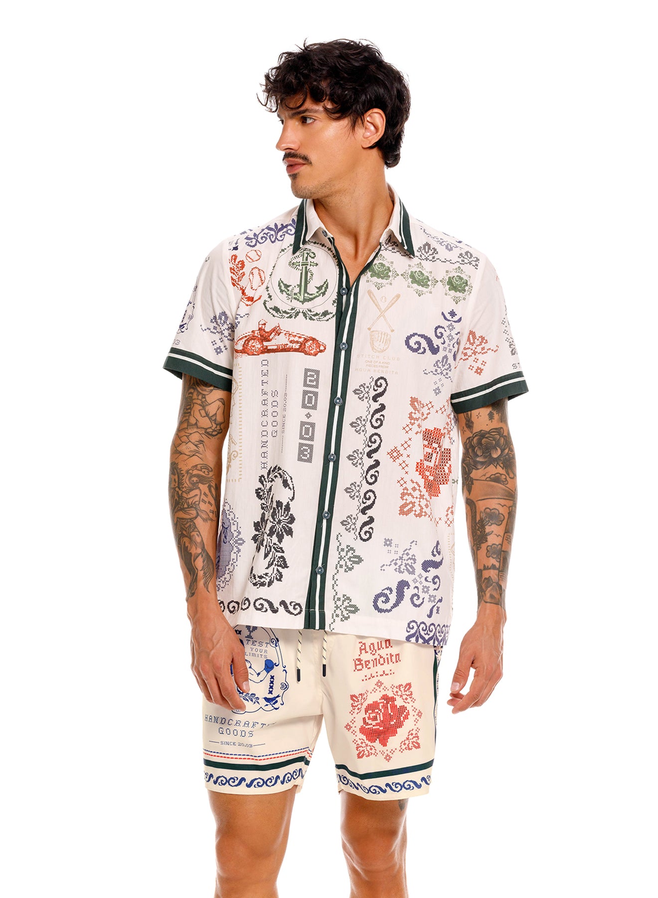Camisa AGUA BENDITA Jack Tissu