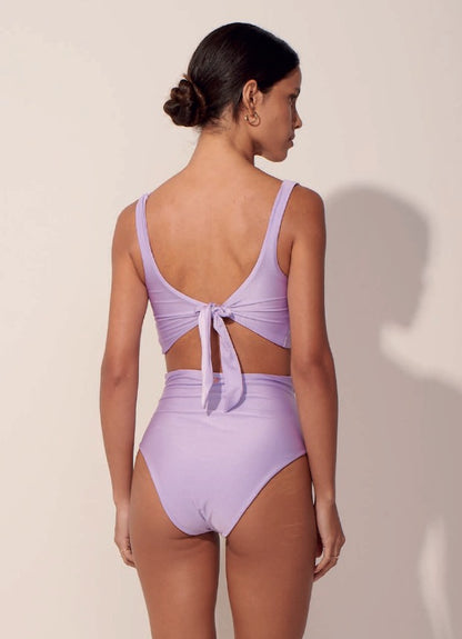 BOTTOM Highwaist ANCORA - The Sparkling Shell Lilac