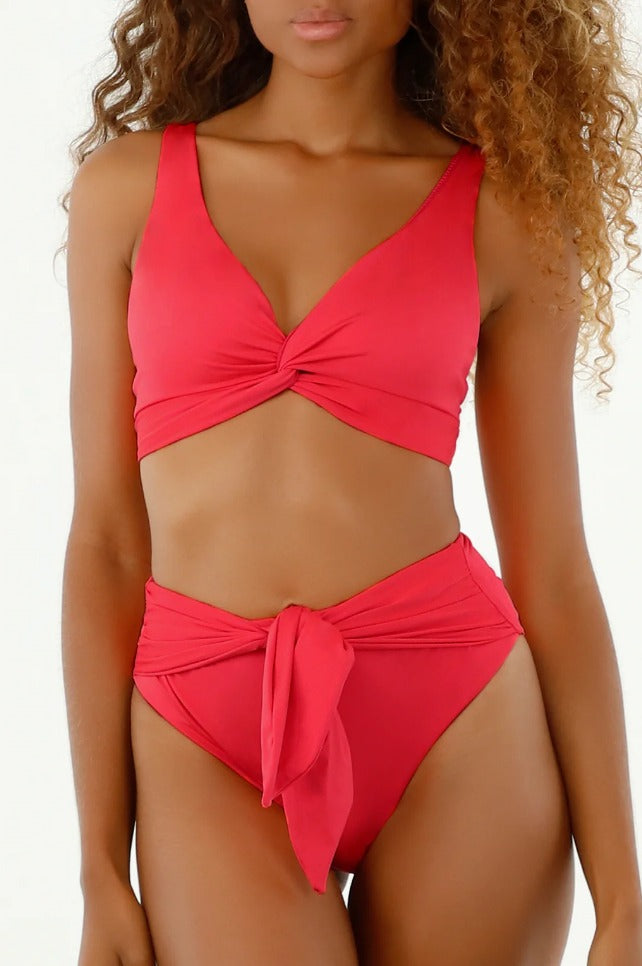 BOTTOM Highwaist MILONGA - Coral Palette