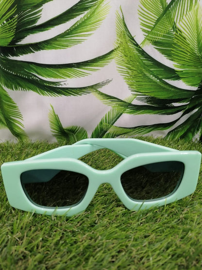 Sunglasses with UV protection Mint Green – Bikini Town