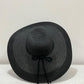 Sombrero de verano - Trenzado con onda BLACK