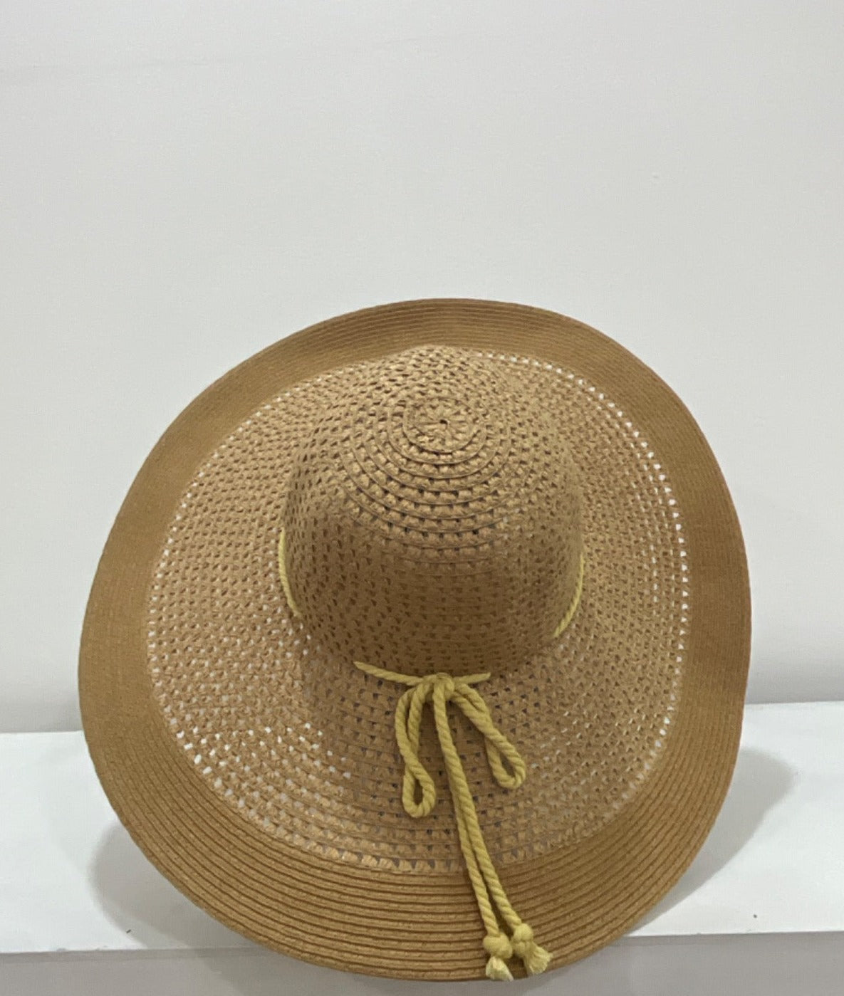 Sombrero de verano - Trenzado con onda CAMEL