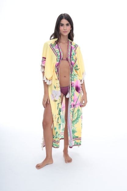 Kimono MILONGA Retro Botanic