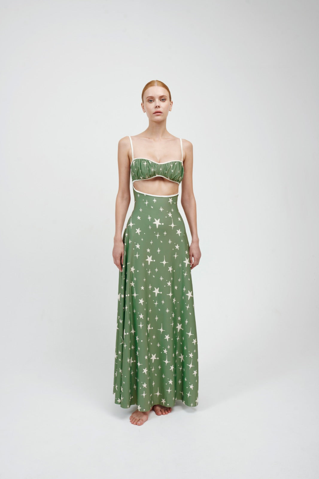 ANCORA Green Dress