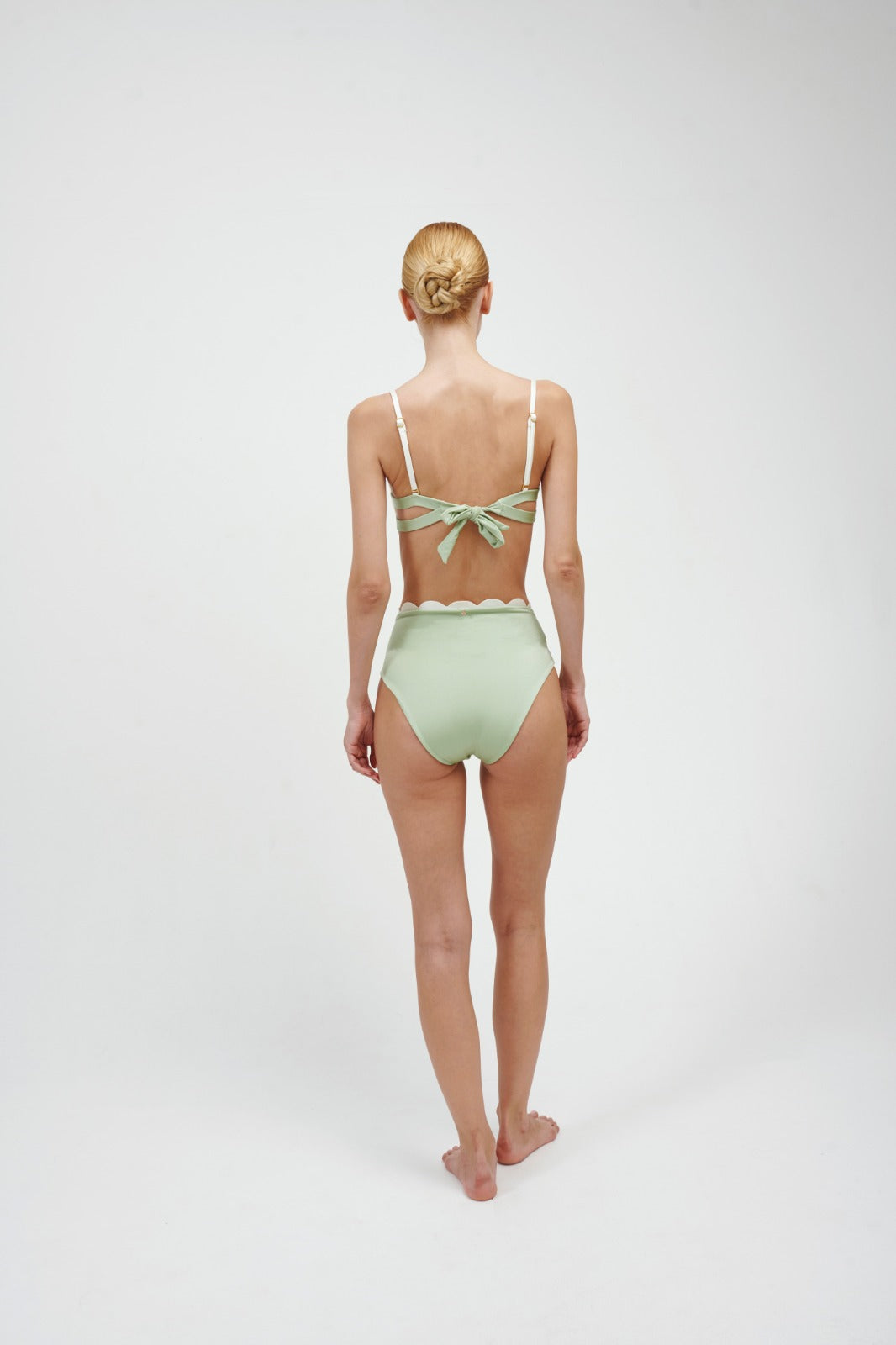 BOTTOM Highwaist ANCORA - Green