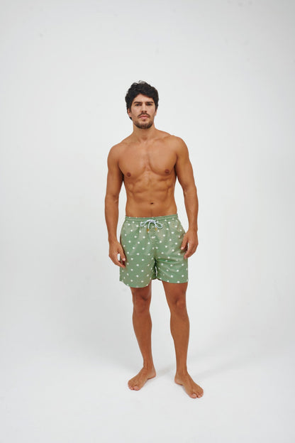 ANCORA Green Shorts