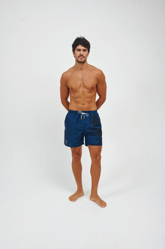 ANCORA Blue Shorts