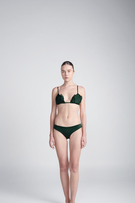 TOP Halter ANCORA - Greenery Dust