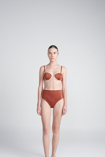 TOP underwire bra ANCORA - Hardy Haven Ocre