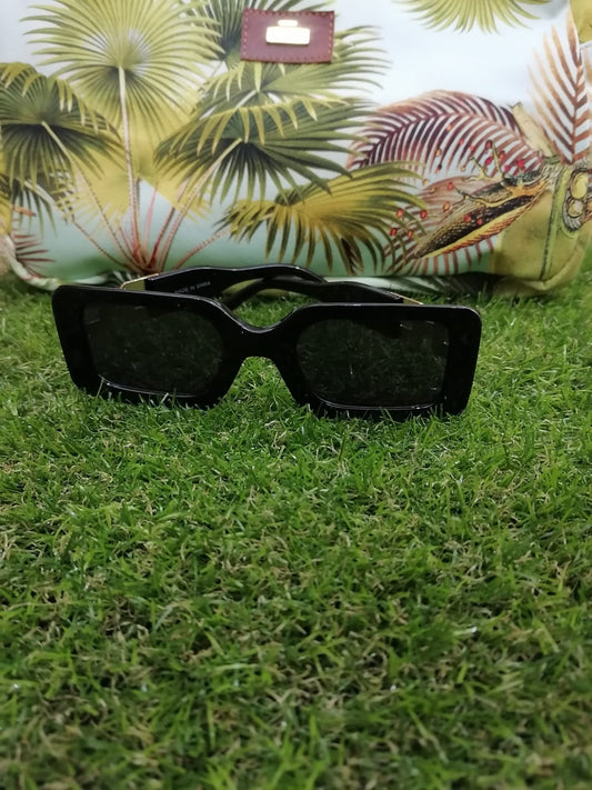 UV Protection Sunglasses - Black Frame