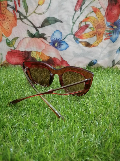 Lentes de sol con protección UV - Café claro