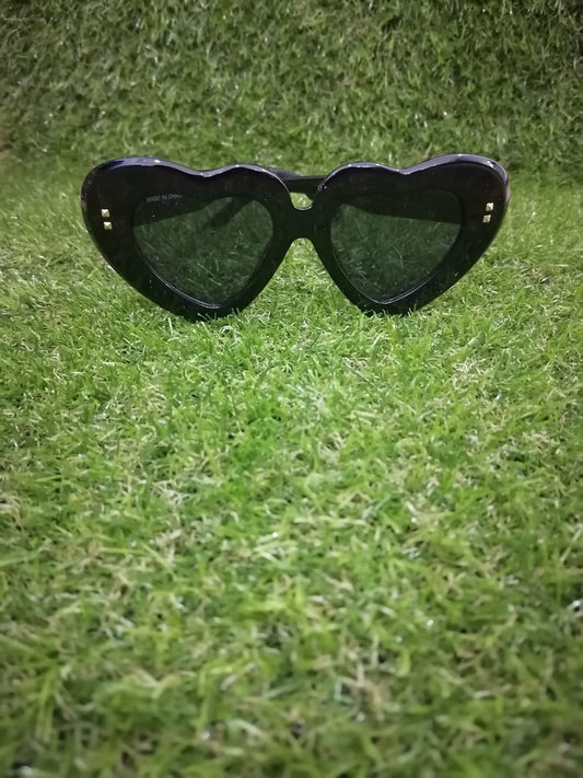 Sunglasses with UV protection - Black Heart