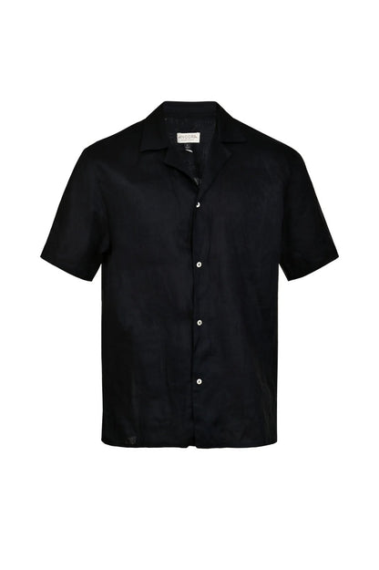 Camisa de Hombre ANCORA Luminara Negro