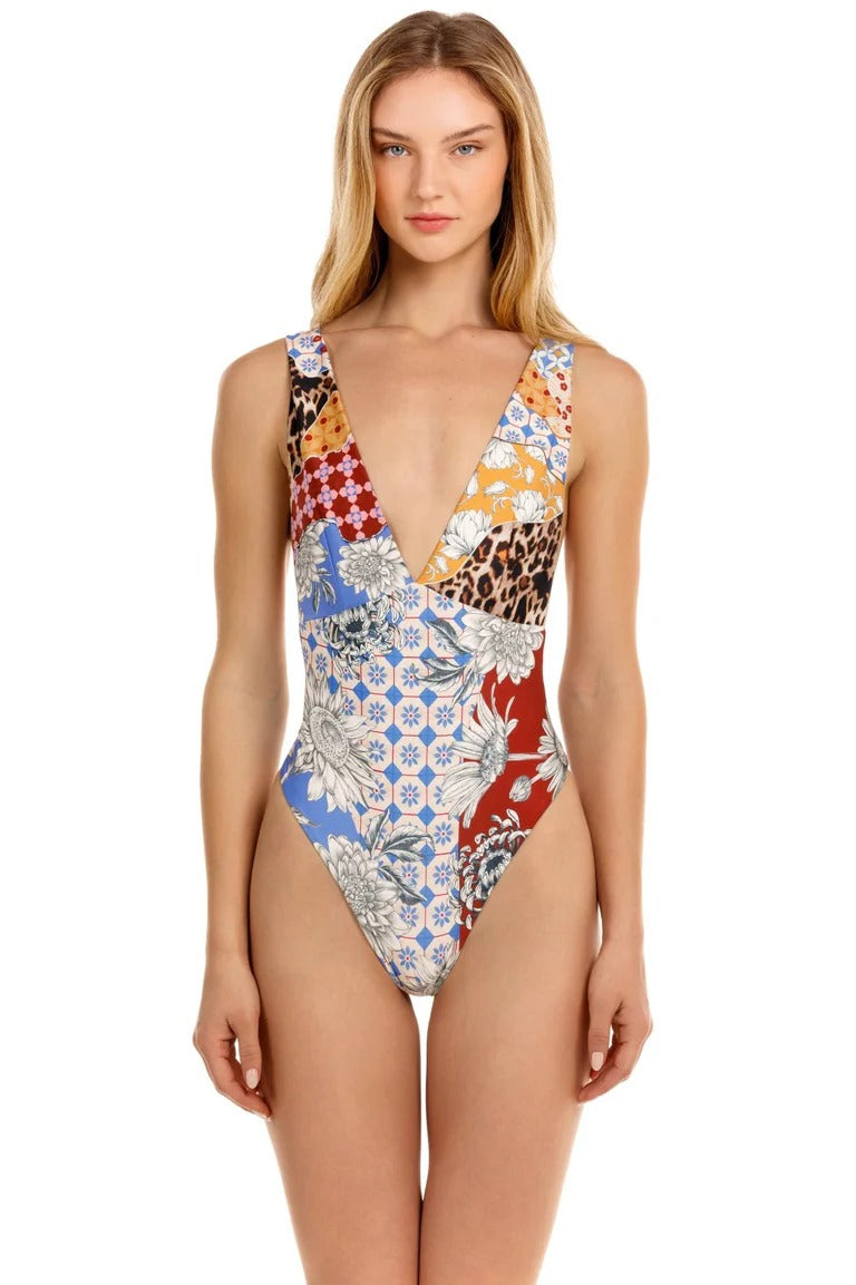 AGUA BENDITA swimsuit - Tulipa Quilt