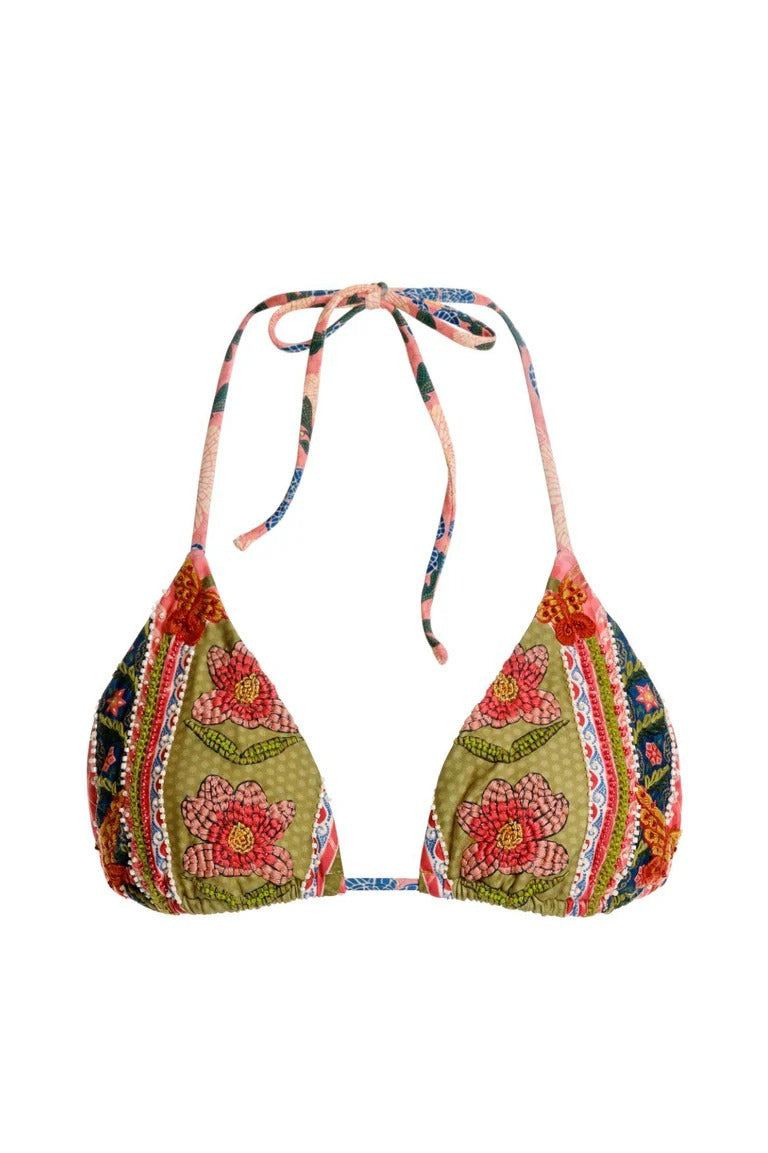 Agua Bendita Lolita Fiore Triangle Top