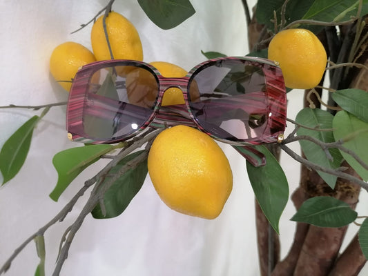 Lentes de sol con protección UV - Rojo/Verde