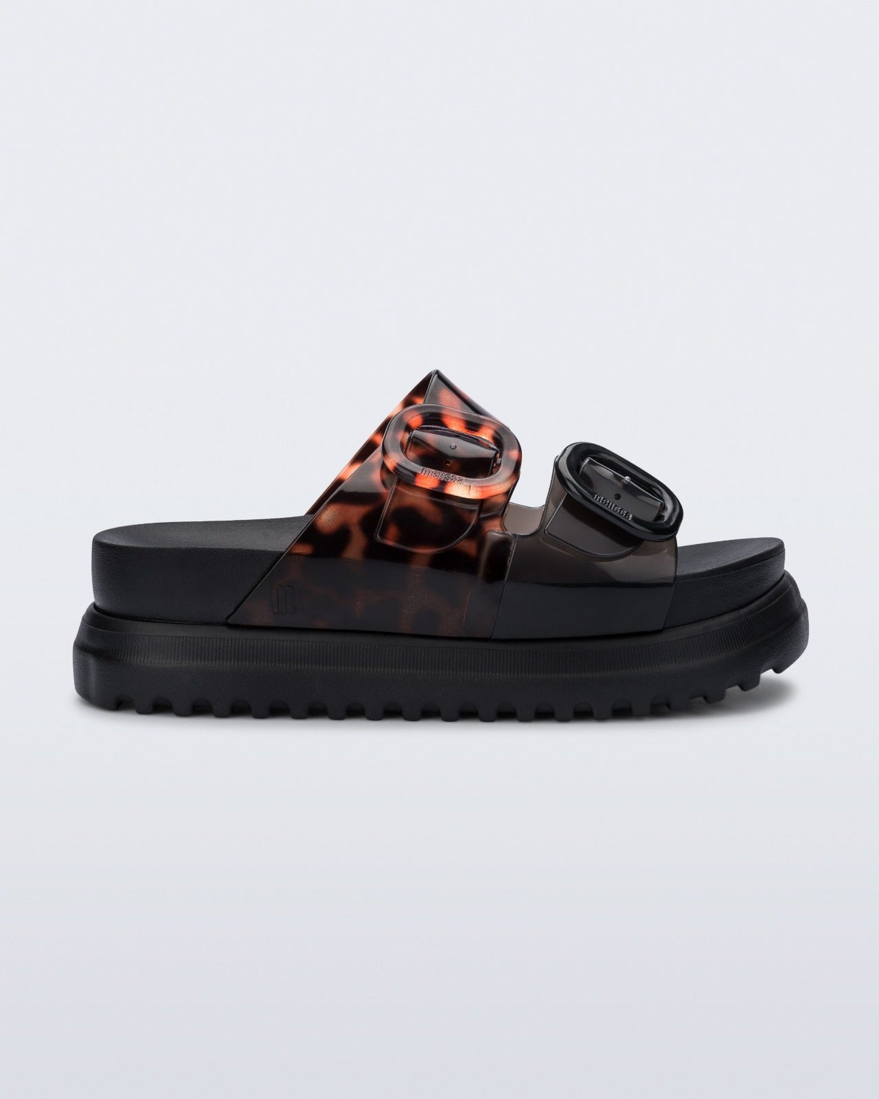 Sandalias Melissa Cozy Platfrm Black/Tortoiseshel