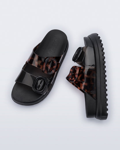 Sandalias Melissa Cozy Platfrm Black/Tortoiseshel