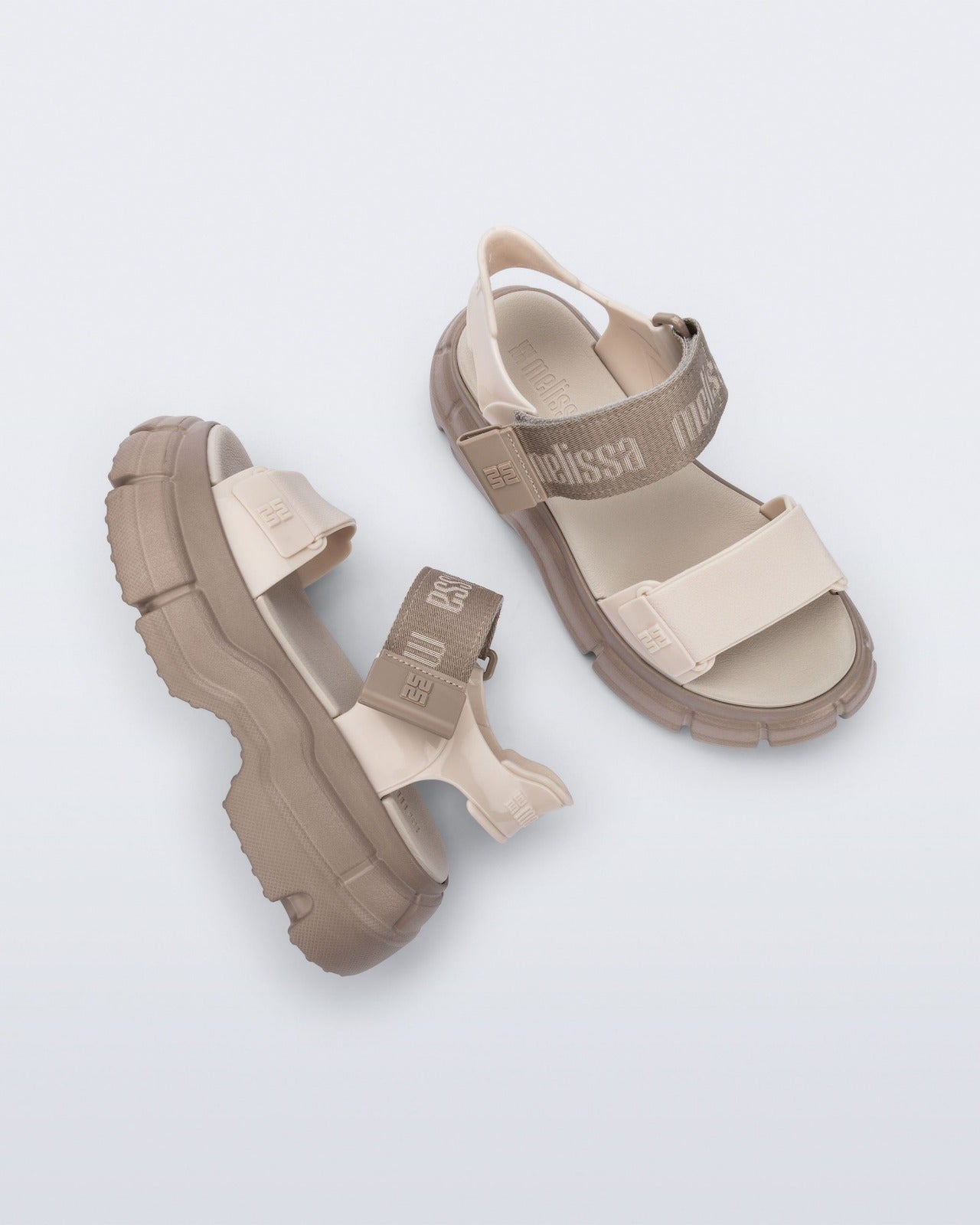 Sandalias Melissa Pulse AD Beige