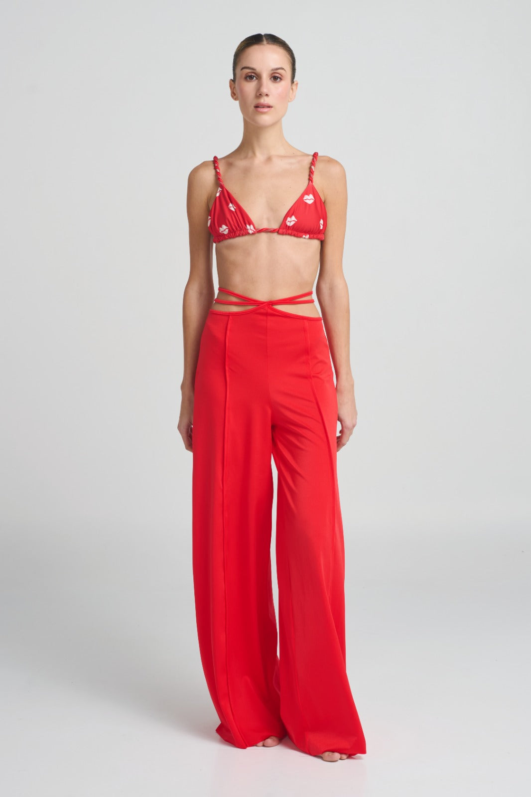 ANCORA Oléa Red Trousers