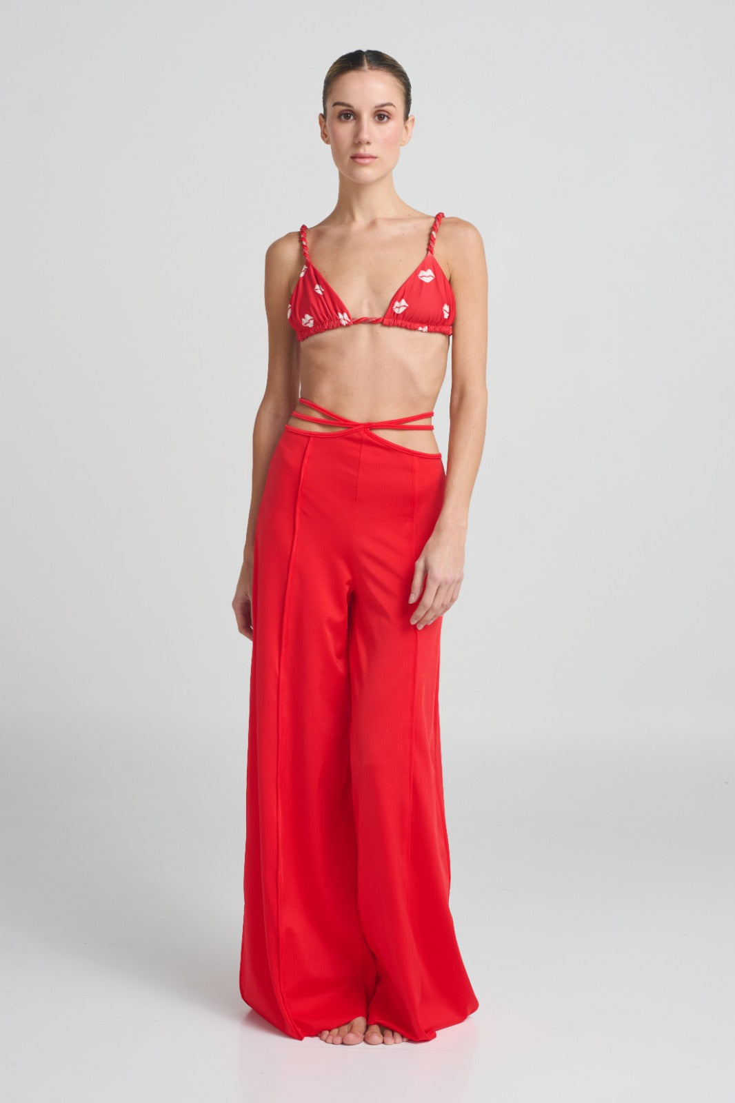 ANCORA Oléa Red Trousers