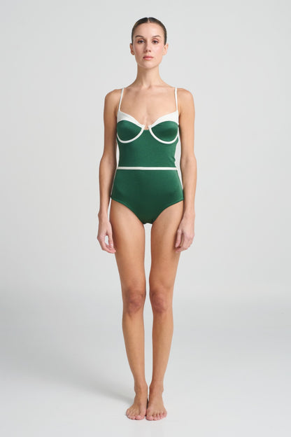 Traje de baño ANCORA - Kaire Green