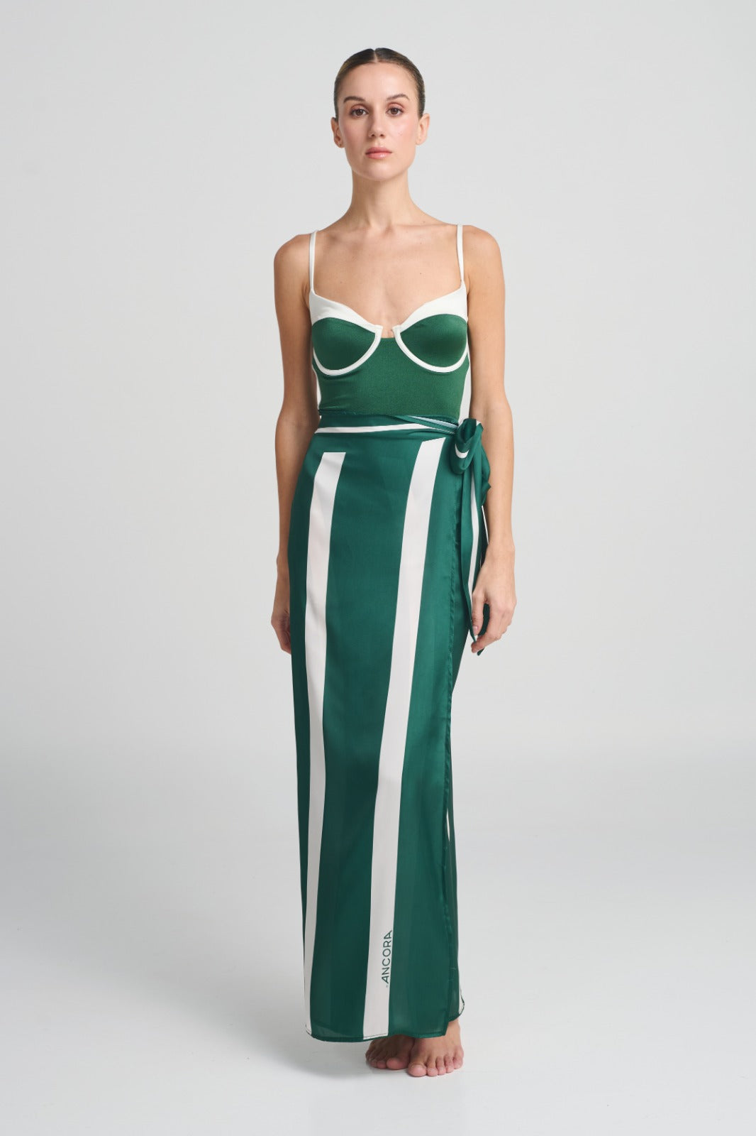 ANKLE Beach Cover-up - Kaena Green